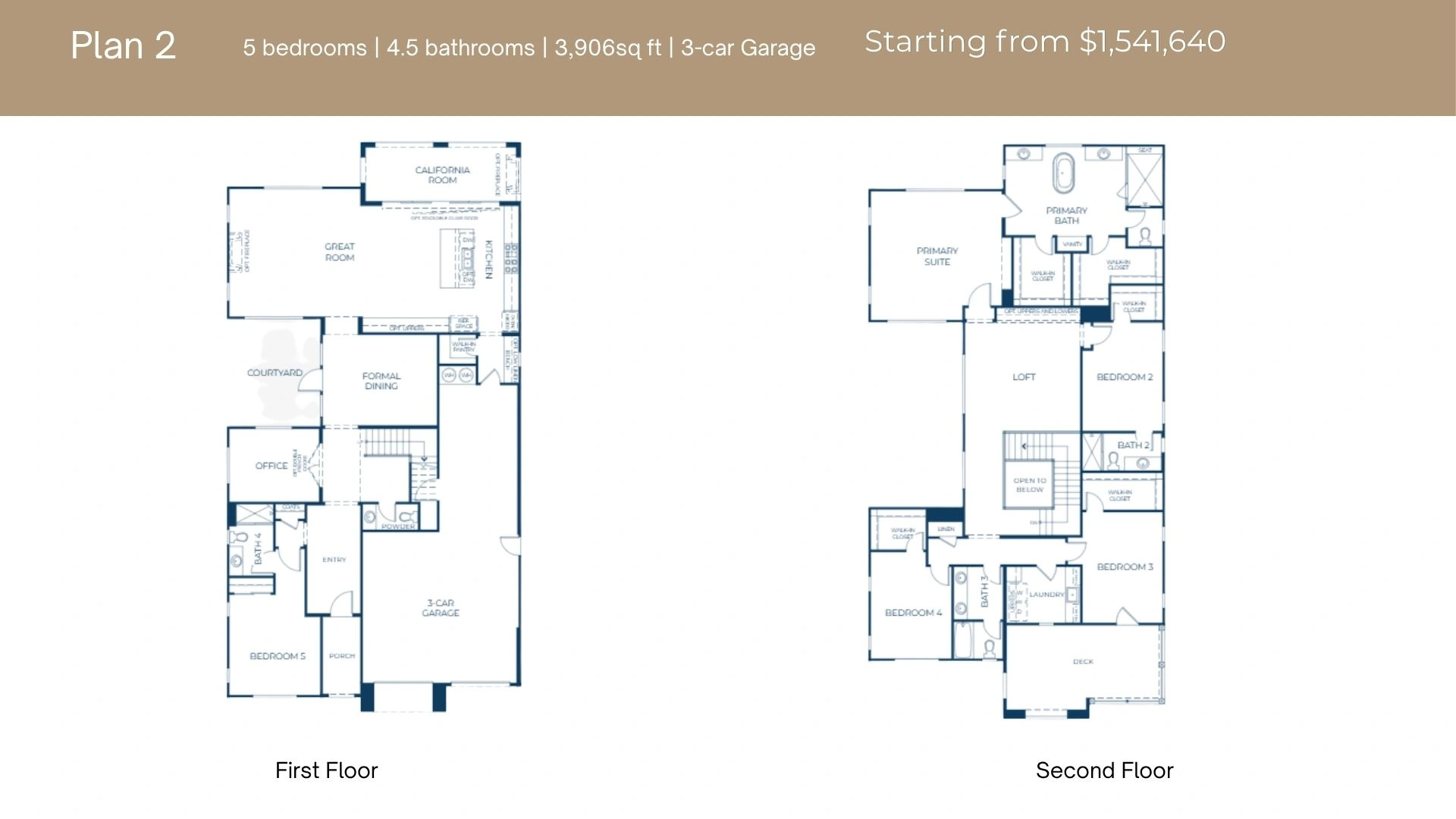 Serenity Grove — Plan #3 floor plan